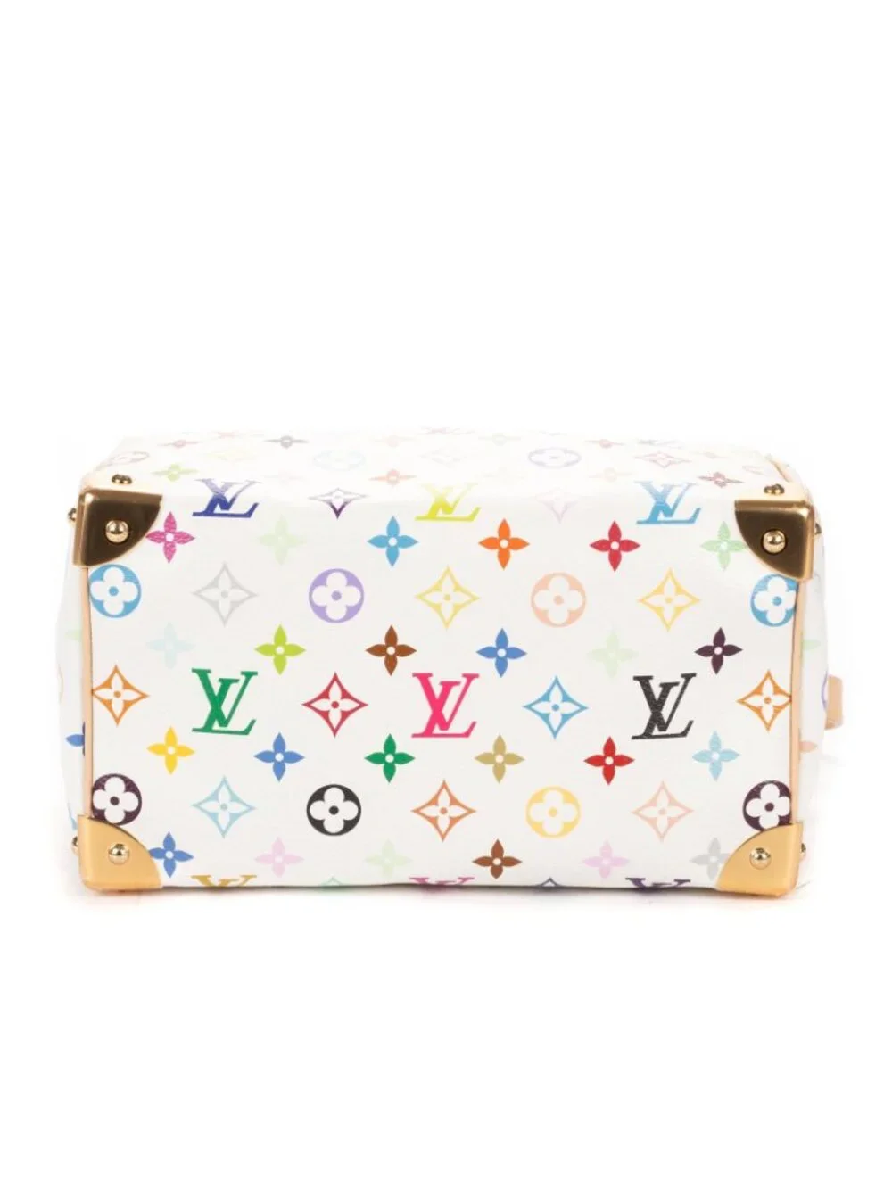 Louis Vuitton Ltd Ed LV Takashi Murakami Speedy Bandouli?re Multicolor Monogram